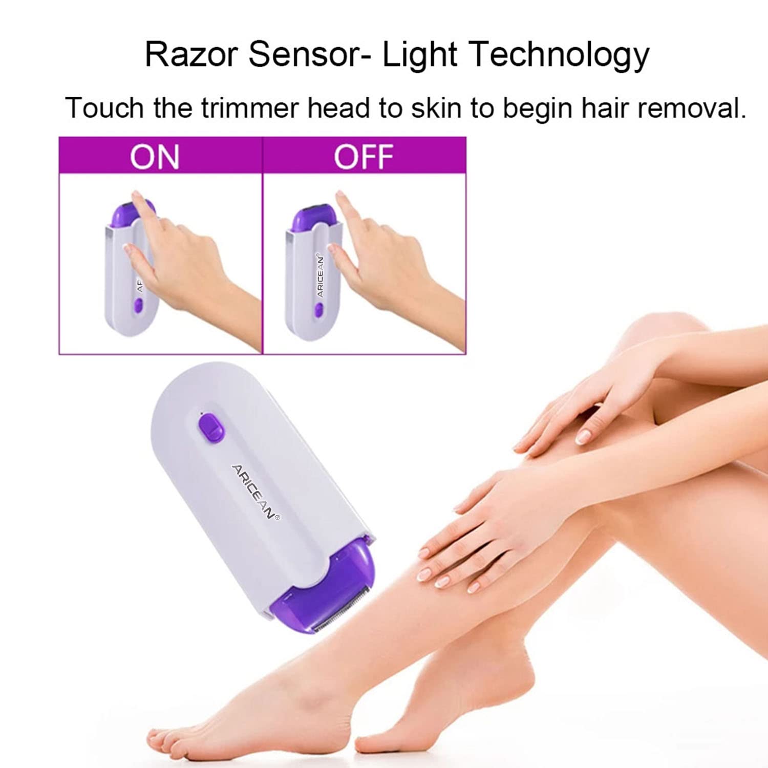 🔥 Dispozitiv de îndepărtare a părului cu laser pentru femei