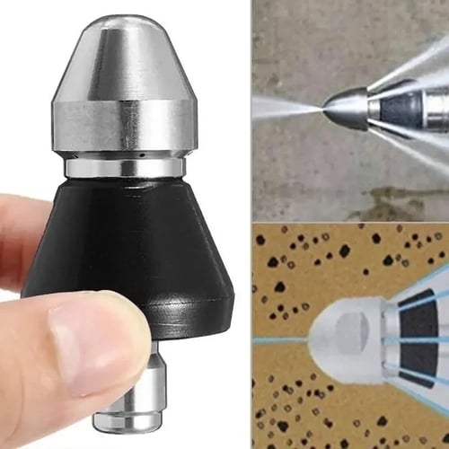 ⏰ÚLTIMO DIA 80% OFF - Ferramenta de limpeza de esgotos com bocal de alta pressão