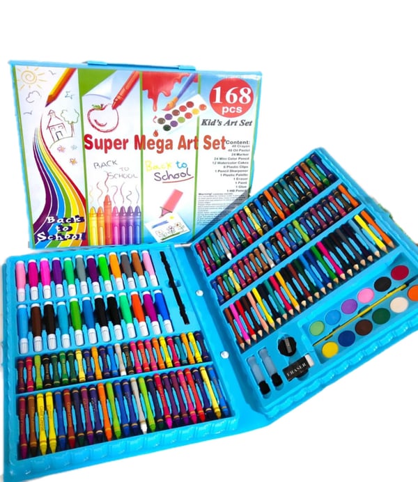 Deluxe 6-in-1 Kunst-Kreativitäts-Set(🎁Das beste Geschenk für Kinder)