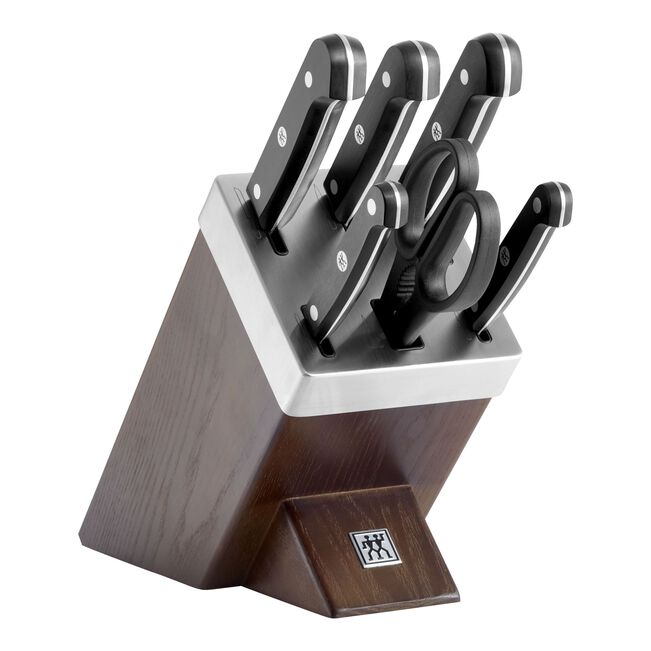 Časovo obmedzená ponuka ZWILLING® | 6 nožov + 1 pár nožníc + držiak na nože (s brúskou)