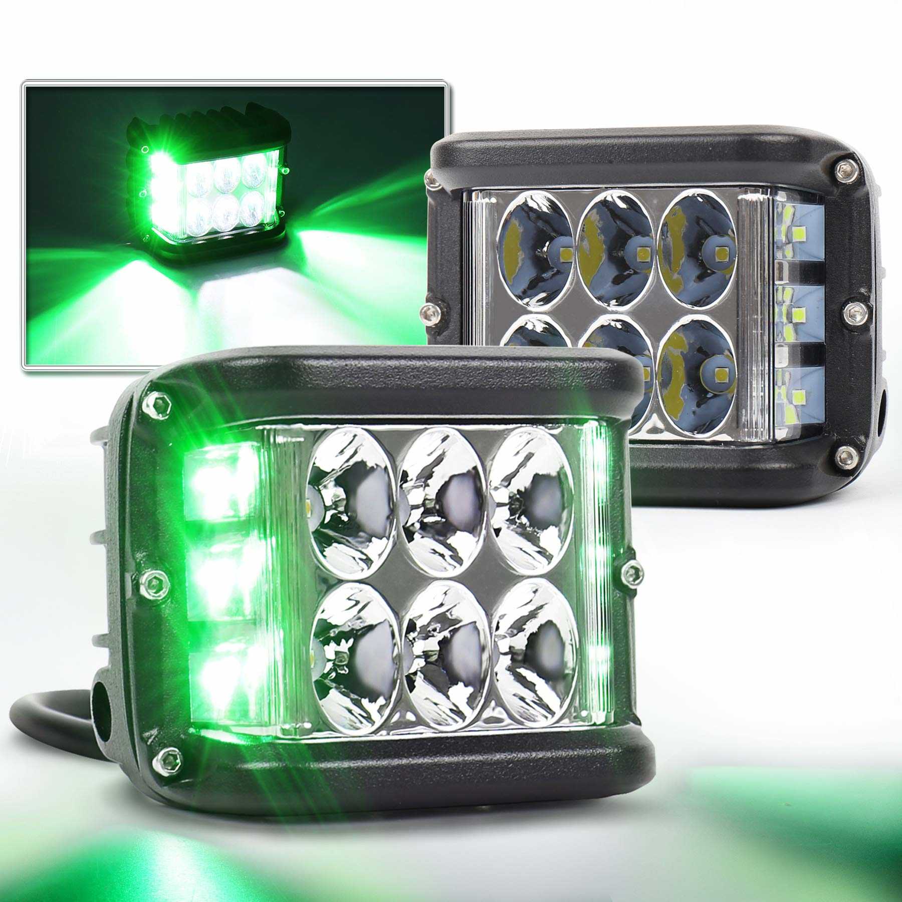 🚙OVOTOR LED trigubo apšvietimo visureigio modifikavimo lemputė