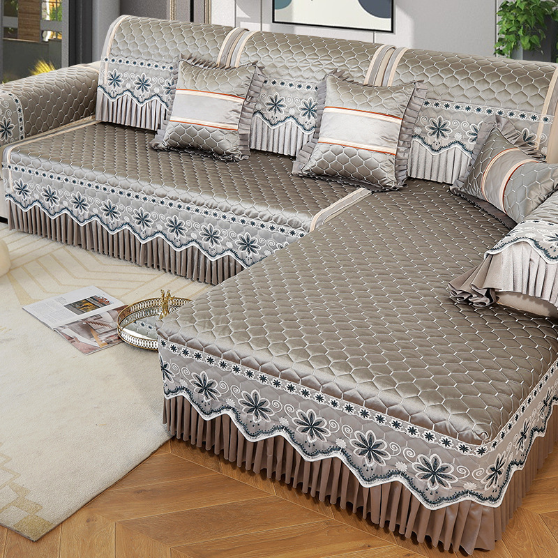 【60% kedvezmény】Univerzális modellek 2023 nyári kanapéhuzat, alkalmas L-alakú kanapéhoz, üléshuzat csúszásmentes alappal, egyszerű egyszerű, modern hátsó szövet.