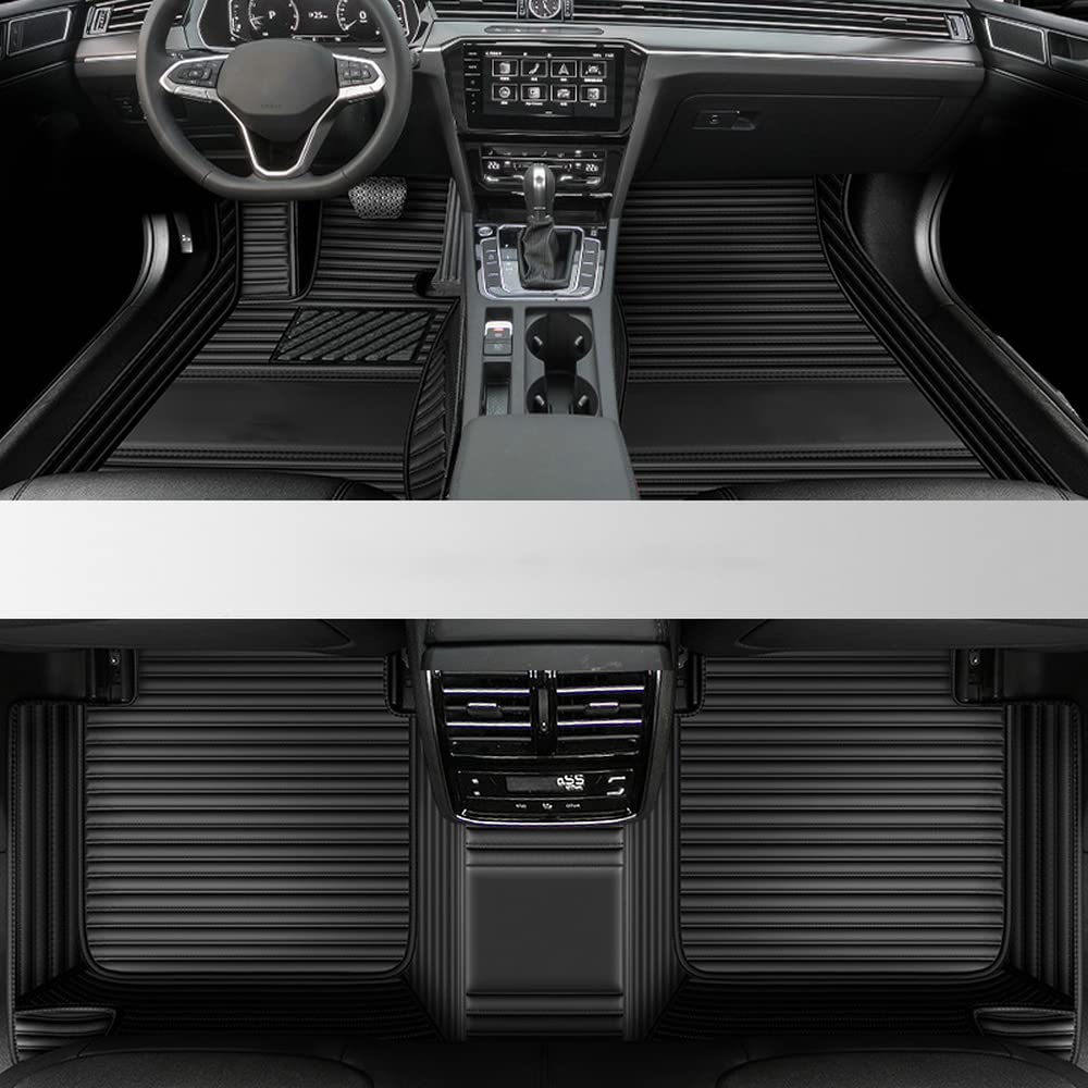 🚗Universalaus modelio visiškai apsupti automobilio grindų kilimėliai