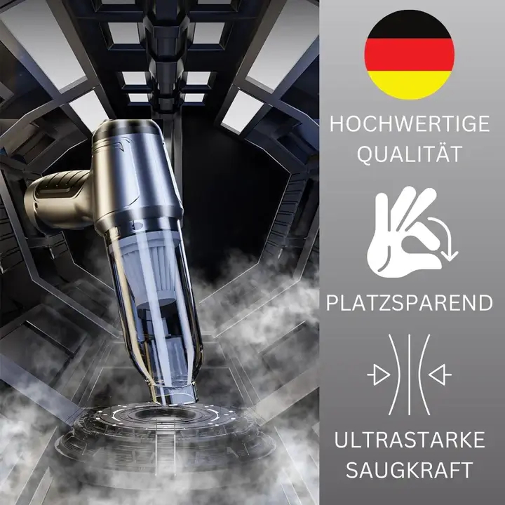 50 % Rabatt auf den aktuellen Preis! Superstarker Handstaubsauger, effiziente Reinigung ohne tote Winkel