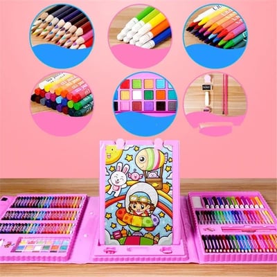 Deluxe 6-in-1 Kunst-Kreativitäts-Set(🎁Das beste Geschenk für Kinder)