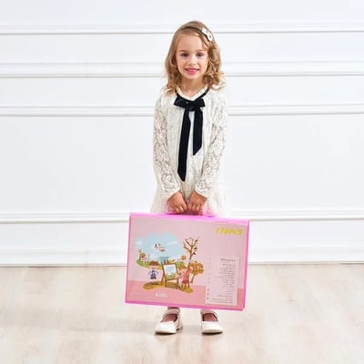 Deluxe 6-in-1 Kunst-Kreativitäts-Set(🎁Das beste Geschenk für Kinder)