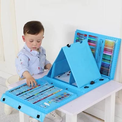 Deluxe 6-in-1 Kunst-Kreativitäts-Set(🎁Das beste Geschenk für Kinder)