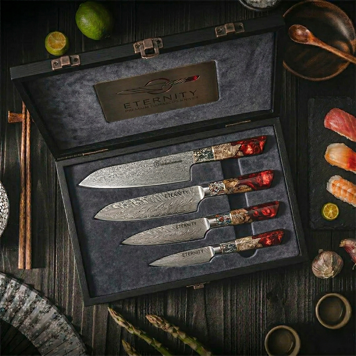 🔥Korlátozott idejű ajánlat, vásároljon egyet, kap egyet ingyen🔥Damascus Chef Kit KASUMI™