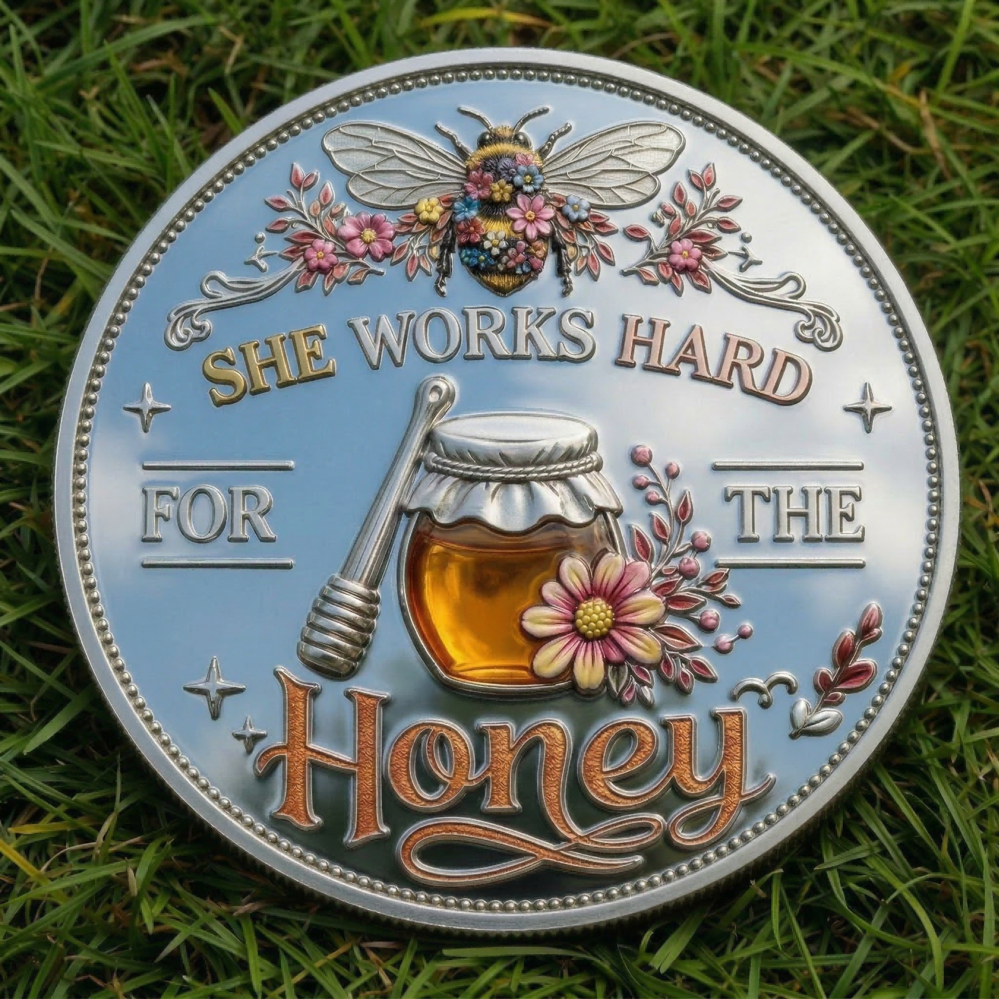 ⚡️Last Day 60% OFF - BeeYoutiful Honey Bee Inspirational Coin 🐝🪙🌼