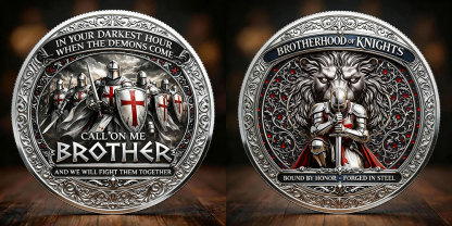 Brotherhood of Knights “Call On Me Brother” Commemorative Coin