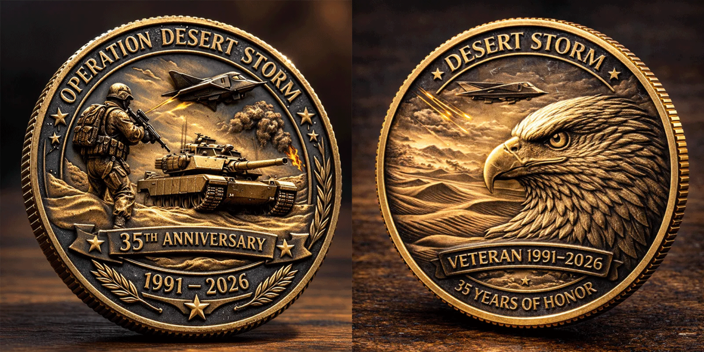 Operation Desert Storm Coin