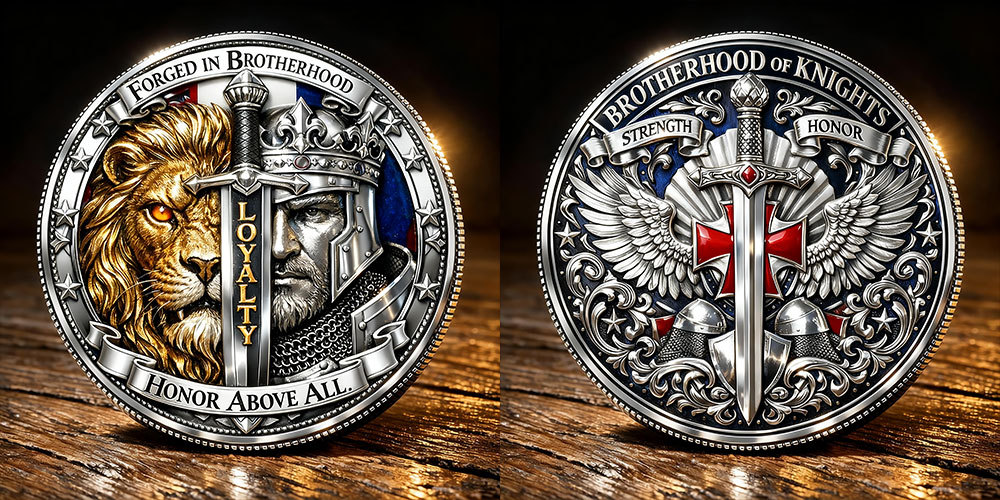 Forged in Brotherhood Commemorative Coin