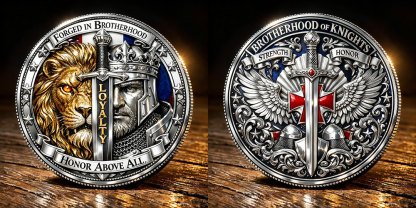 Forged in Brotherhood Commemorative Coin