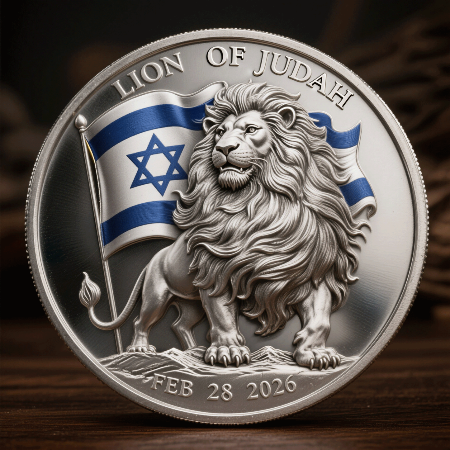 Lion of Judah Commemorative Coin