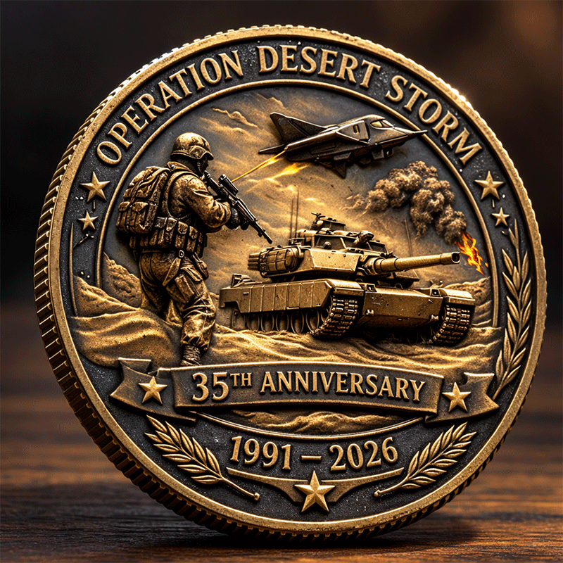 🪖 Operation Desert Storm Coin