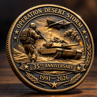 🪖 Operation Desert Storm Coin