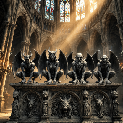🎁Last Day 60% OFF - Gargoyle Shelf Decor