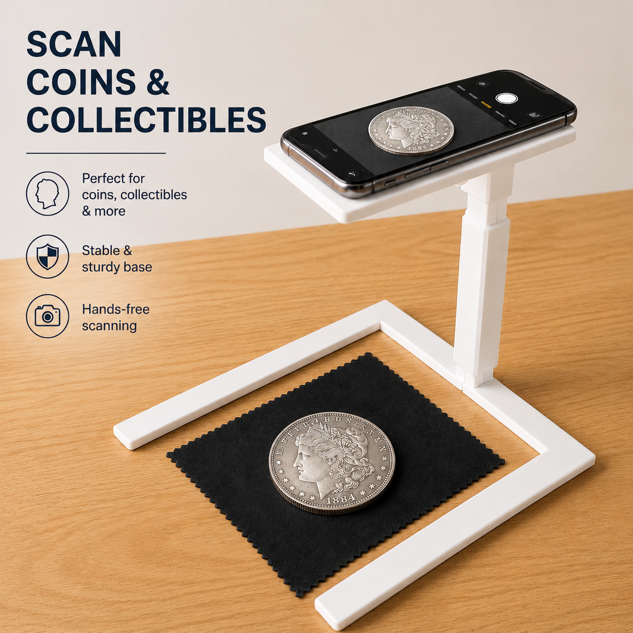 🎁Last Day 60% OFF - Coin Photography Stand