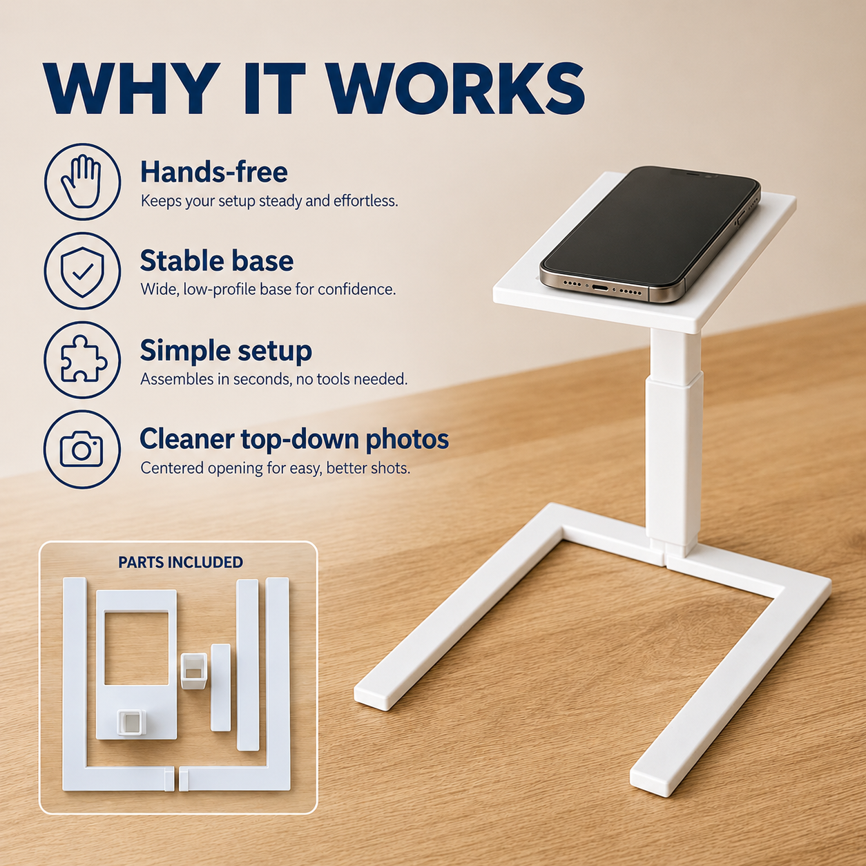 🎁Last Day 60% OFF - Coin Photography Stand