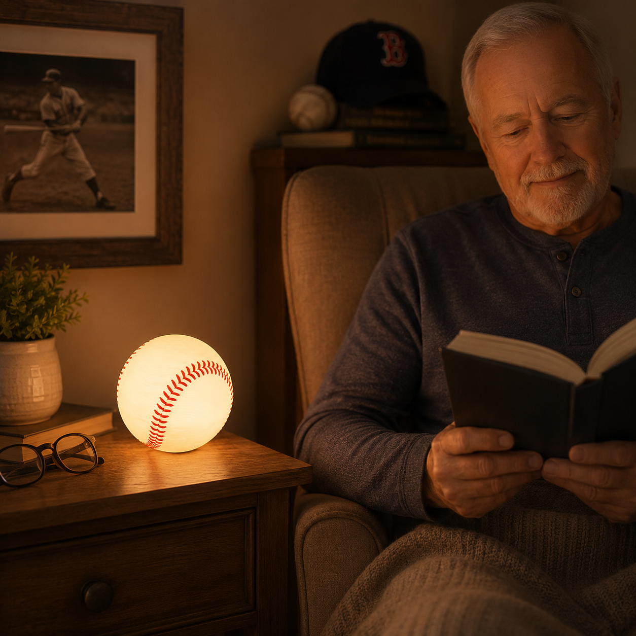 ⚾Last Day 60% OFF - Baseball Night Light Gift