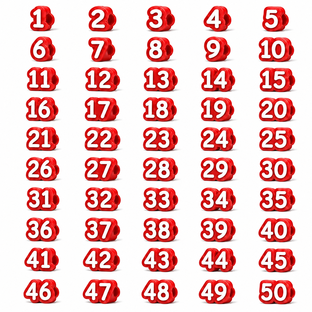 🎁Last Day 60% OFF - Numbered Pencil Toppers