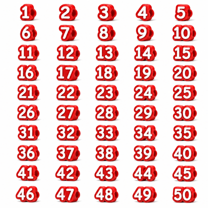 🎁Last Day 60% OFF - Numbered Pencil Toppers