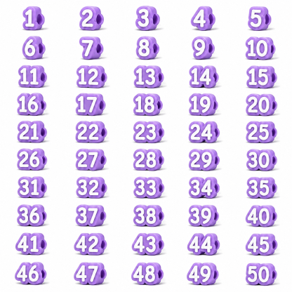 🎁Last Day 60% OFF - Numbered Pencil Toppers