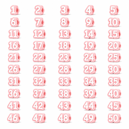 🎁Last Day 60% OFF - Numbered Pencil Toppers