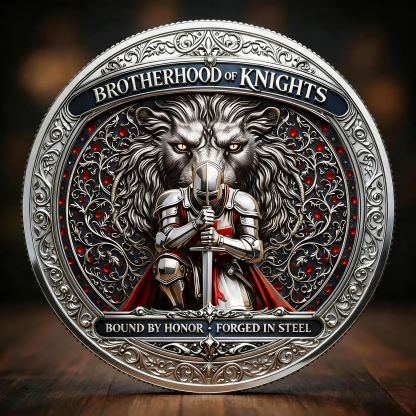 Brotherhood of Knights “Call On Me Brother” Commemorative Coin