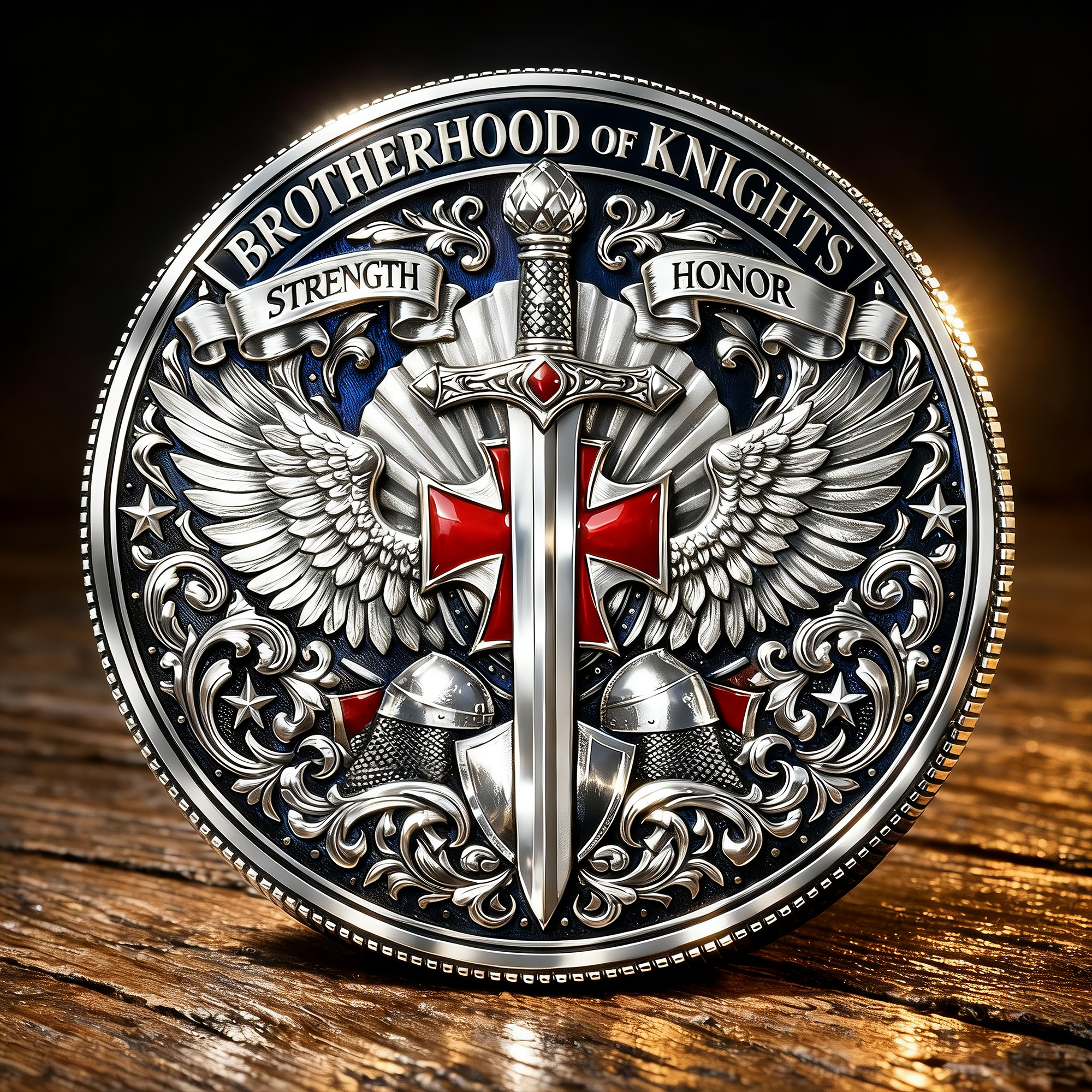 Forged in Brotherhood Commemorative Coin