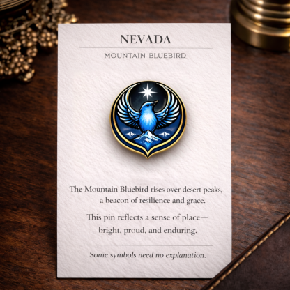 State Bird Pins Collection