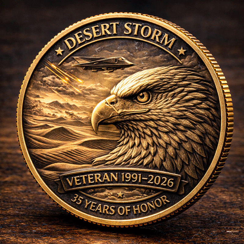 🪖 Operation Desert Storm Coin