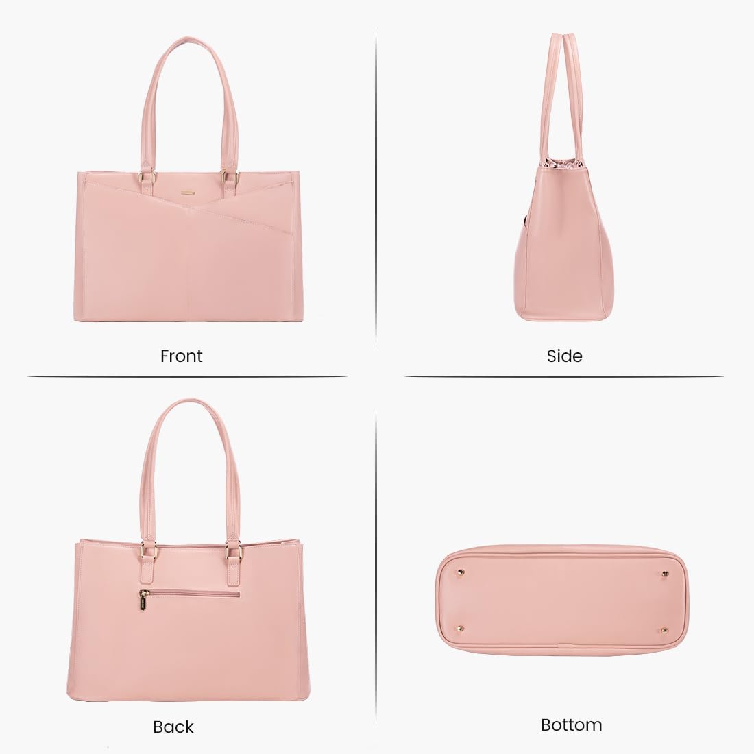 Laptop Tote Bag Waterproof Leather Computer Bags Business