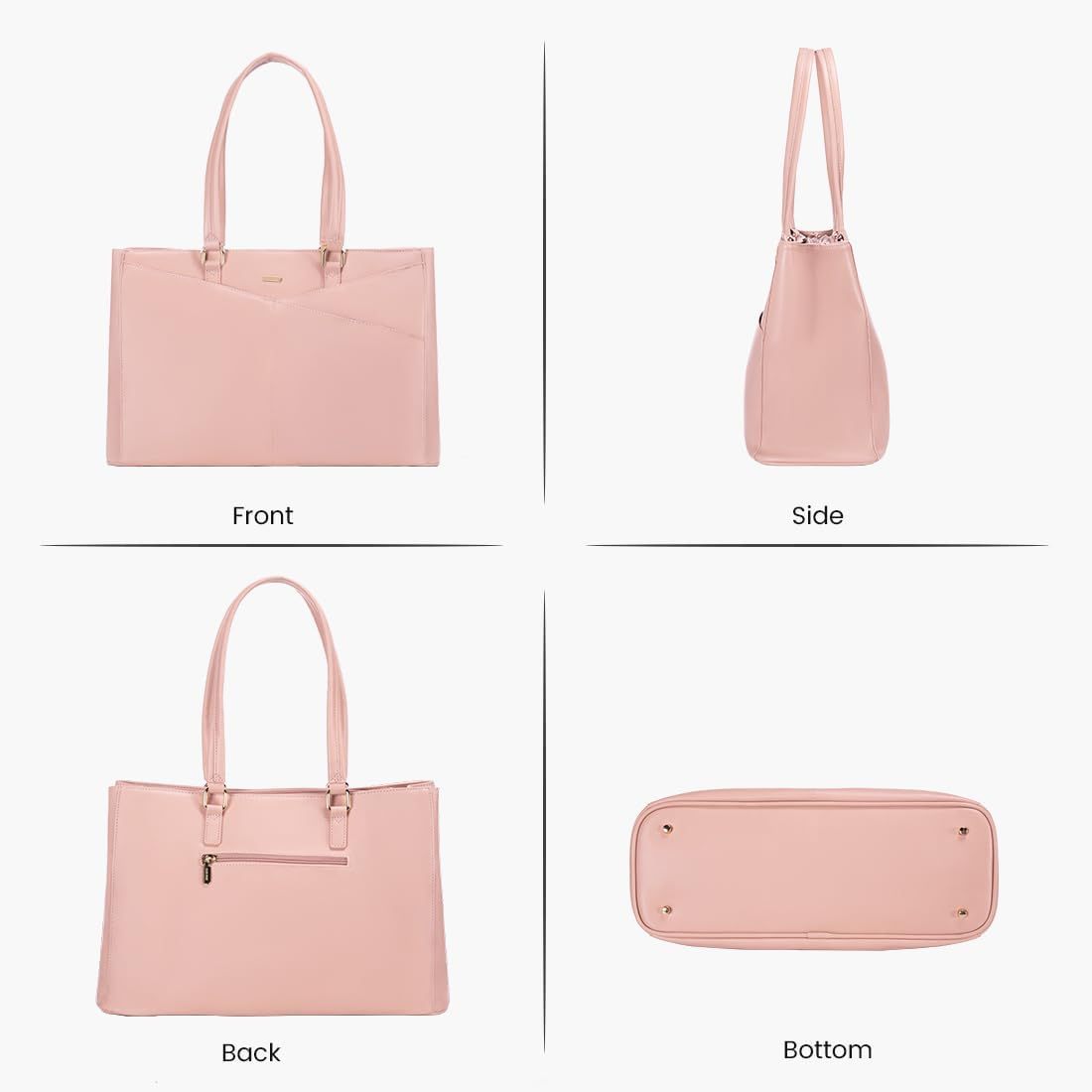 Laptop Tote Bag Waterproof Leather Computer Bags Business