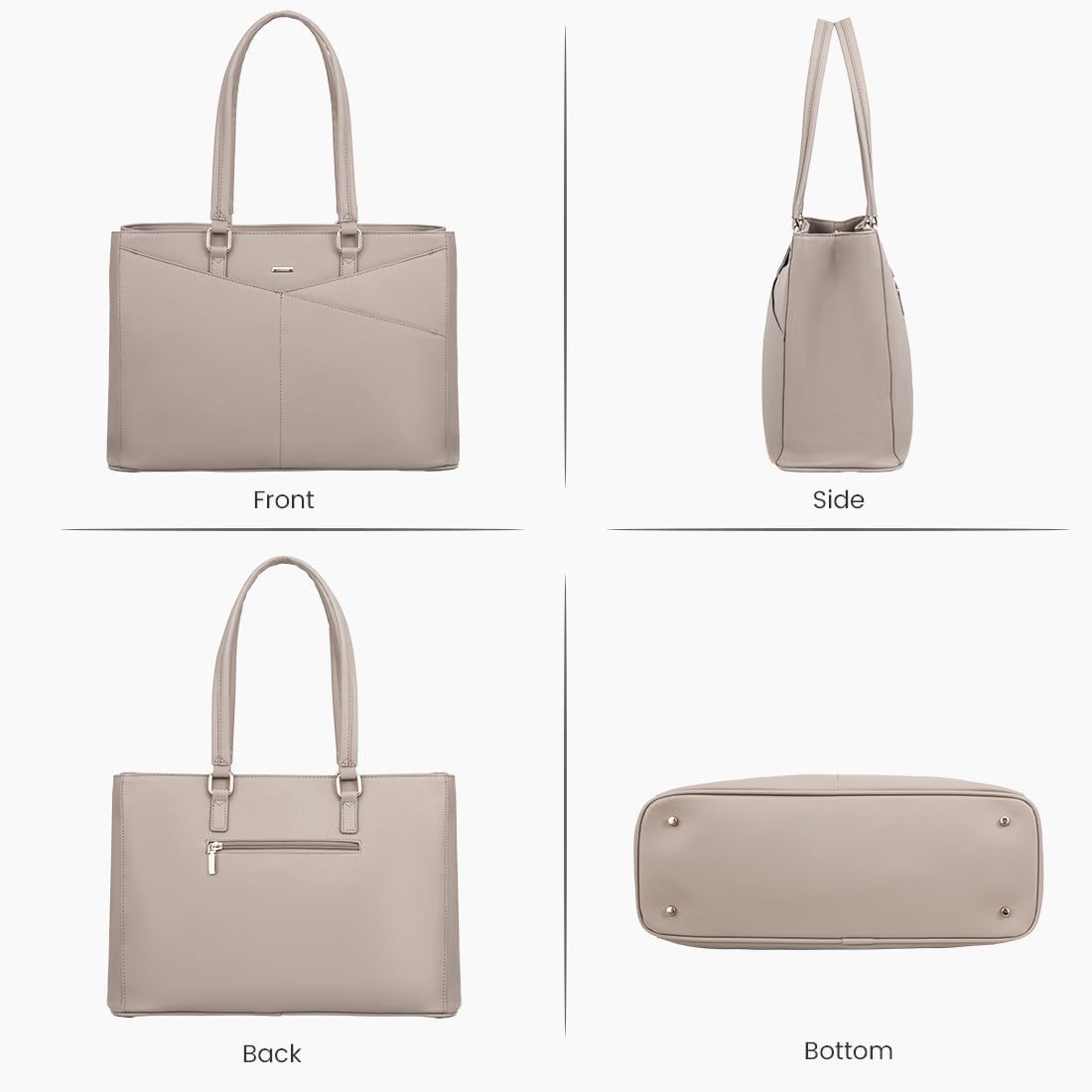 Laptop Tote Bag Waterproof Leather Computer Bags Business