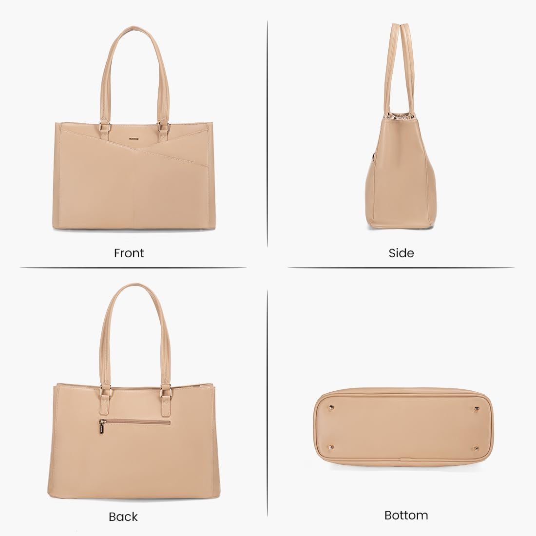 Laptop Tote Bag Waterproof Leather Computer Bags Business