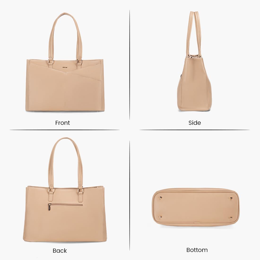 Laptop Tote Bag Waterproof Leather Computer Bags Business
