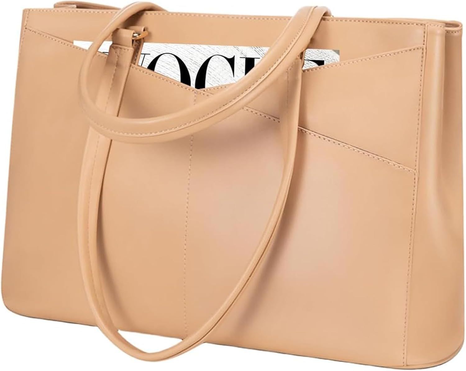Laptop Tote Bag Waterproof Leather Computer Bags Business