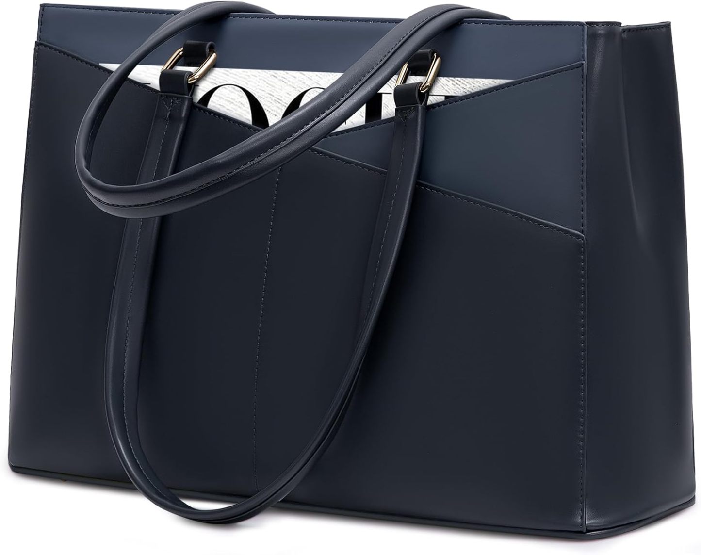 Laptop Tote Bag Waterproof Leather Computer Bags Business