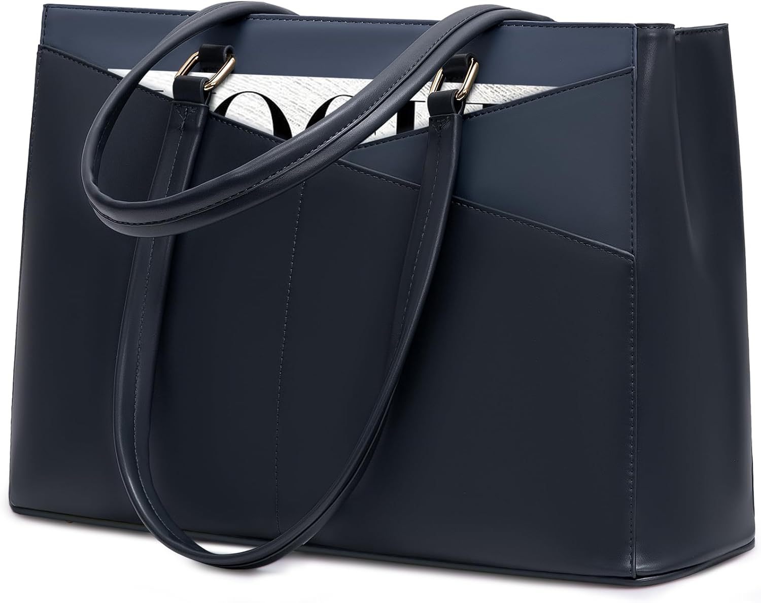 Laptop Tote Bag Waterproof Leather Computer Bags Business