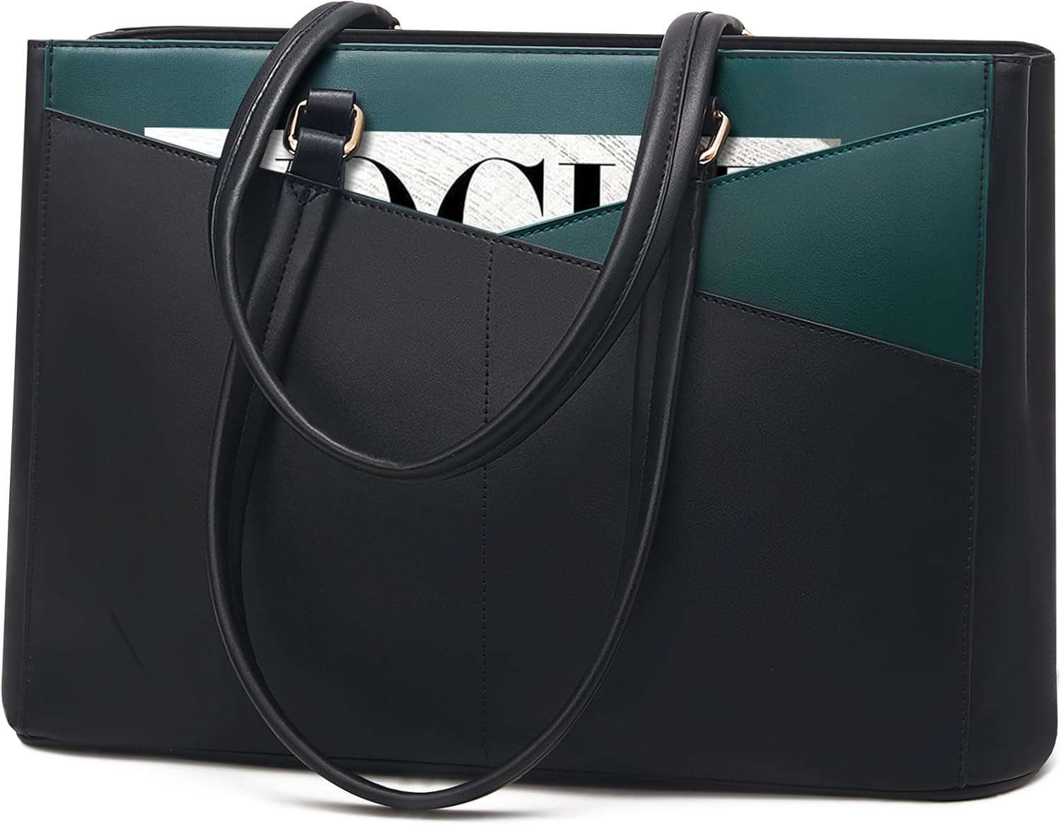 Laptop Tote Bag Waterproof Leather Computer Bags Business