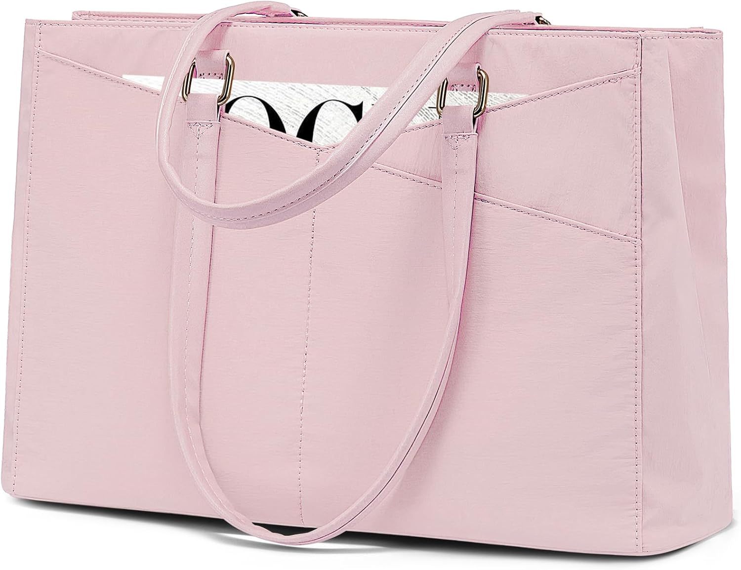 Laptop Tote Bag Waterproof Leather Computer Bags Business