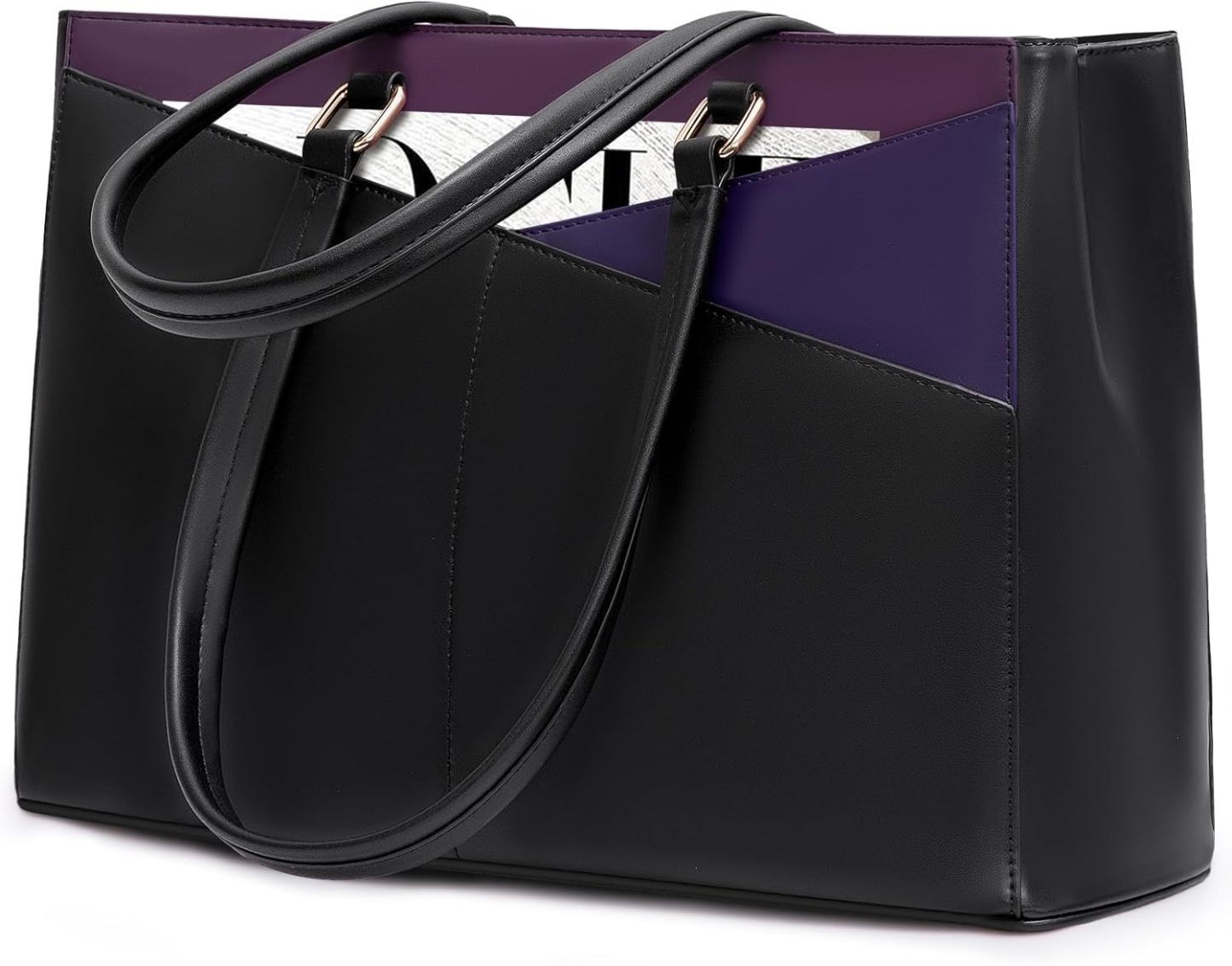 Laptop Tote Bag Waterproof Leather Computer Bags Business