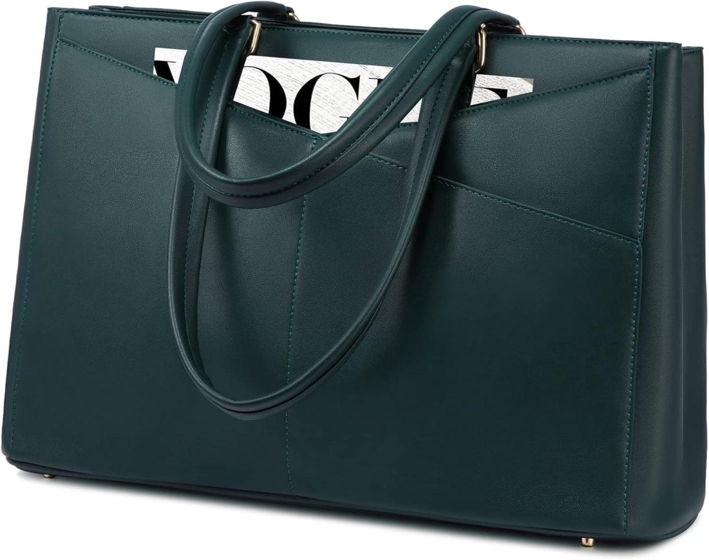Laptop Tote Bag Waterproof Leather Computer Bags Business