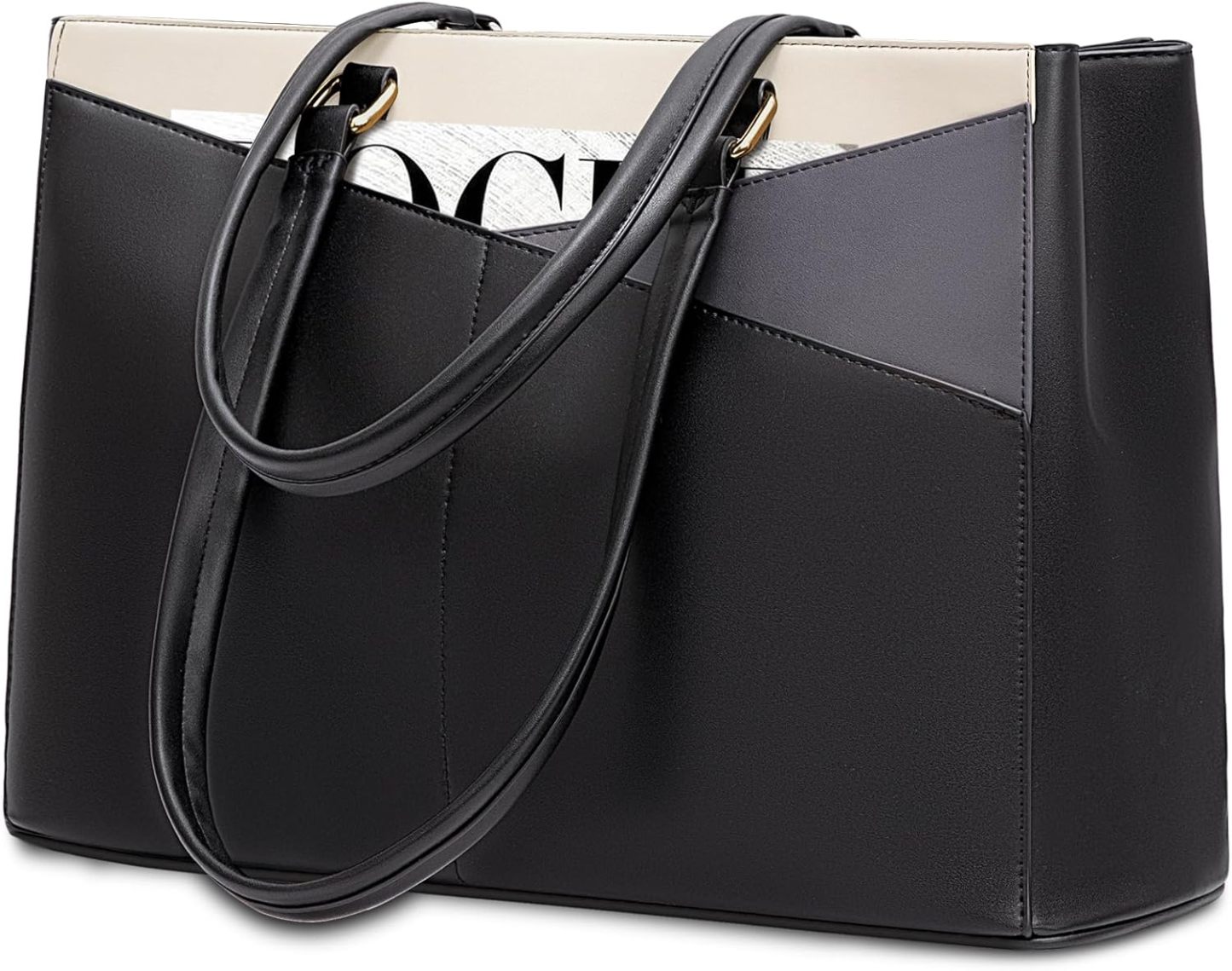 Laptop Tote Bag Waterproof Leather Computer Bags Business
