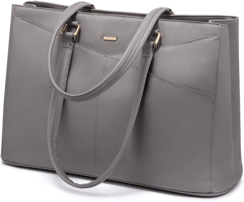 Laptop Tote Bag Waterproof Leather Computer Bags Business
