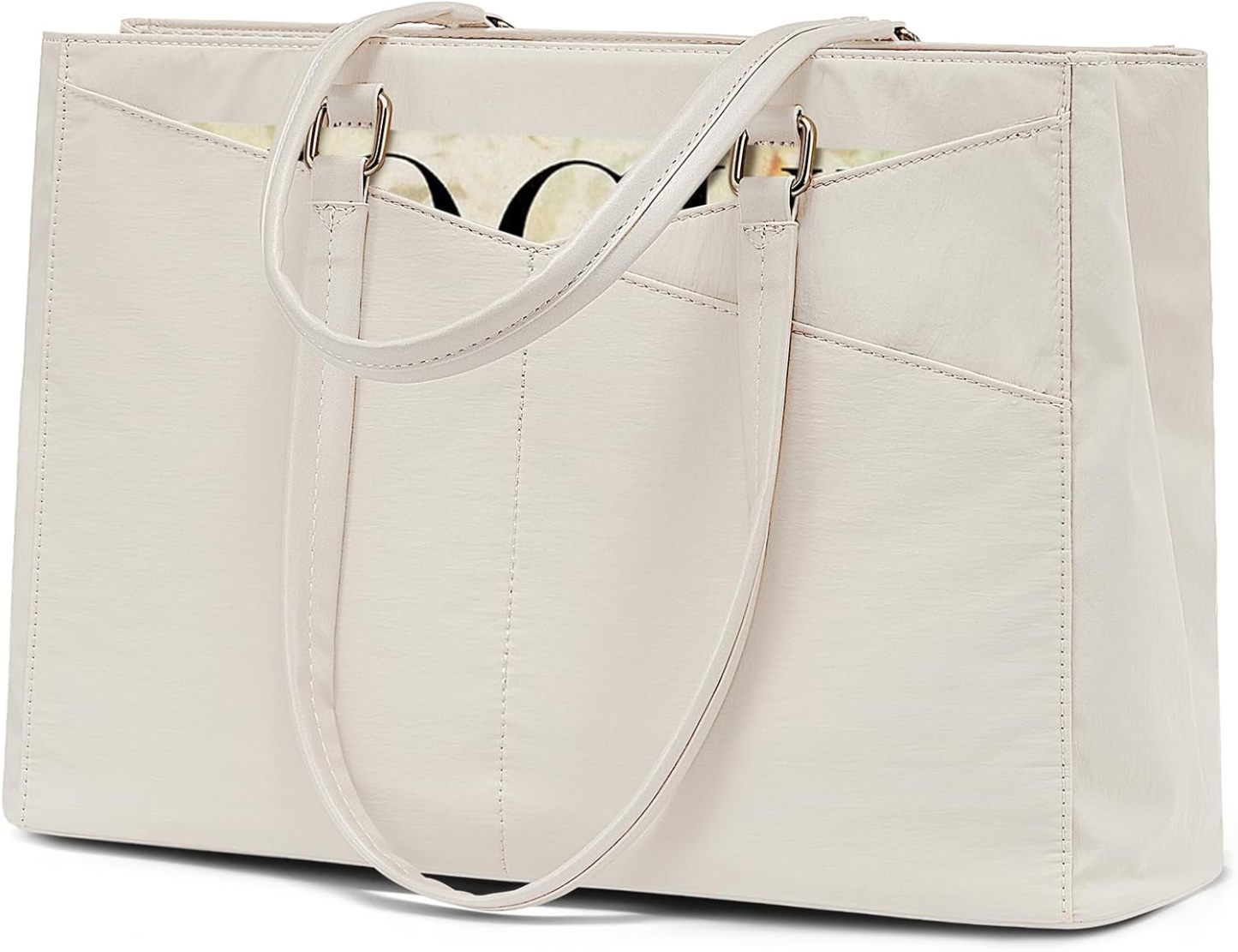 Laptop Tote Bag Waterproof Leather Computer Bags Business