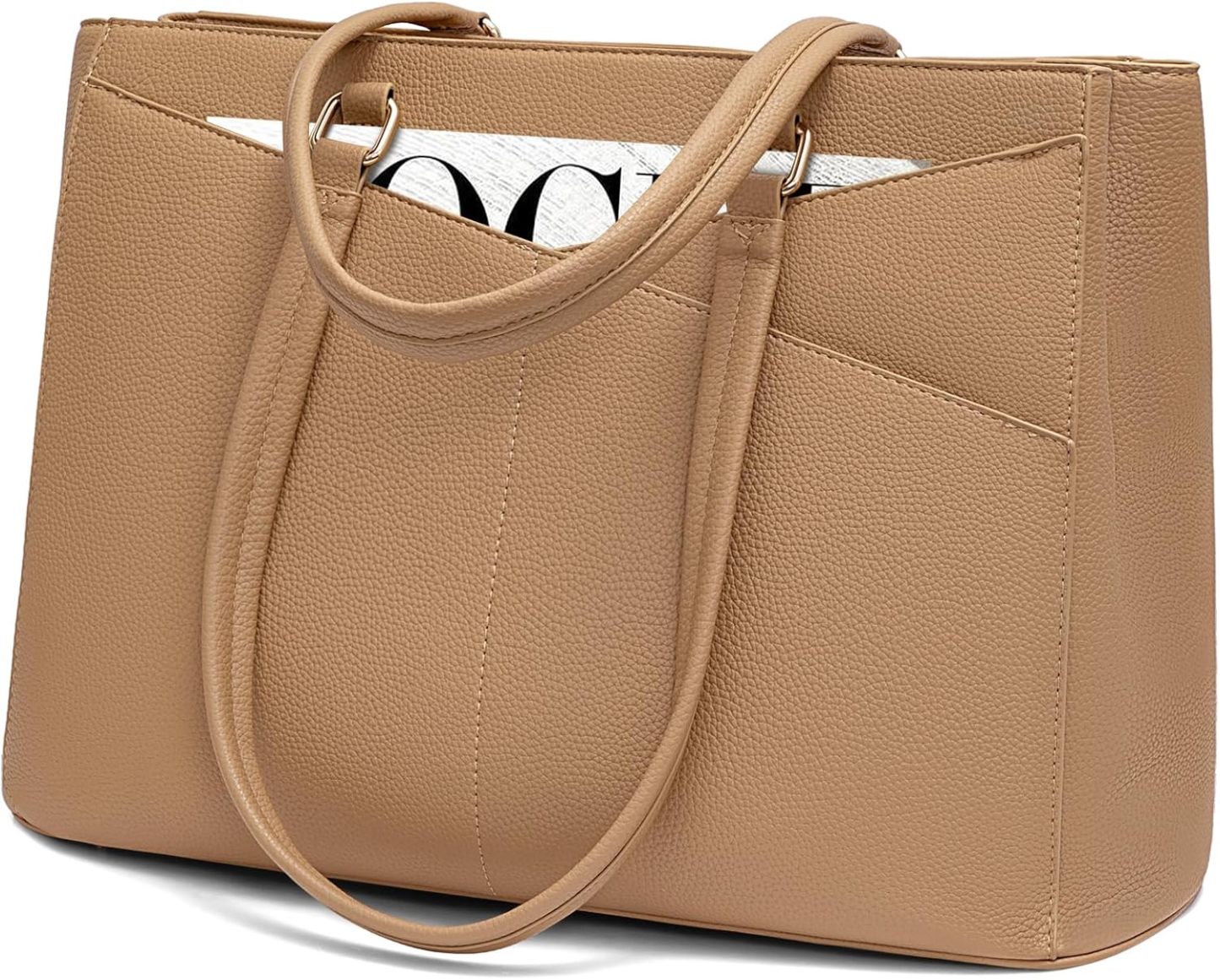 Laptop Tote Bag Waterproof Leather Computer Bags Business