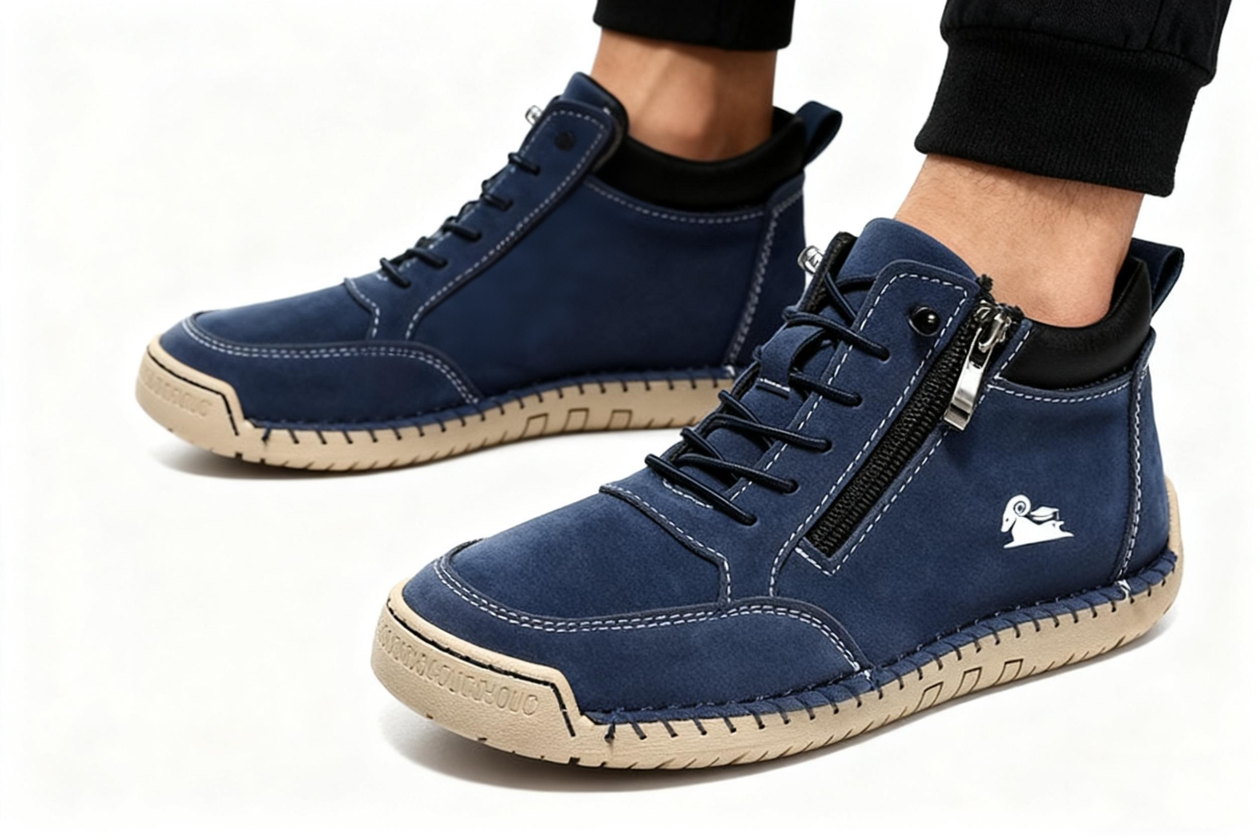 (🔥 50 % Rabatt – Nicht verpassen!) Ausgewählte Schuhe aus Kalbsleder – Orthopädische Schuhe – 👞 – Strapazierfähig, rutschfest und wasserdicht (Fußgewölbeunterstützung, Schmerzlinderung, Unisex)