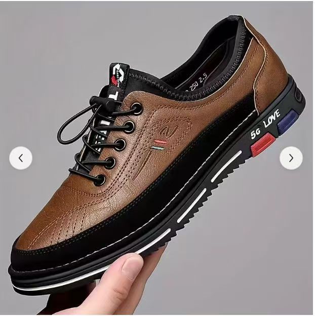 (💥NOW ON: 70% OFF Independence Day Sale!🔥)Men's Cowhide Oxford Business Casual Shoes Office Loafers Dress Comfort Driving Shoes